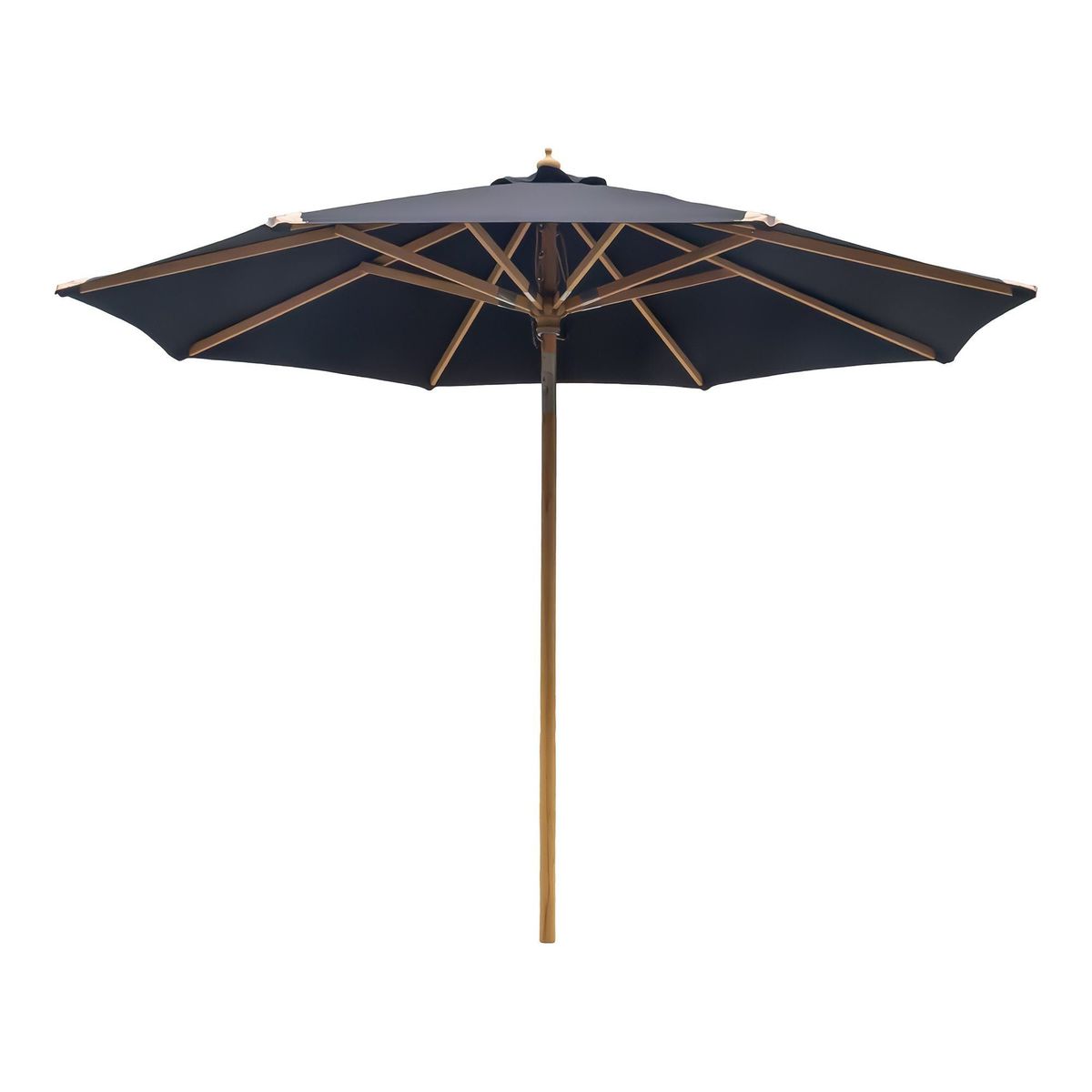 House Nordic - Austin Parasol - Sort - Ø:300cm