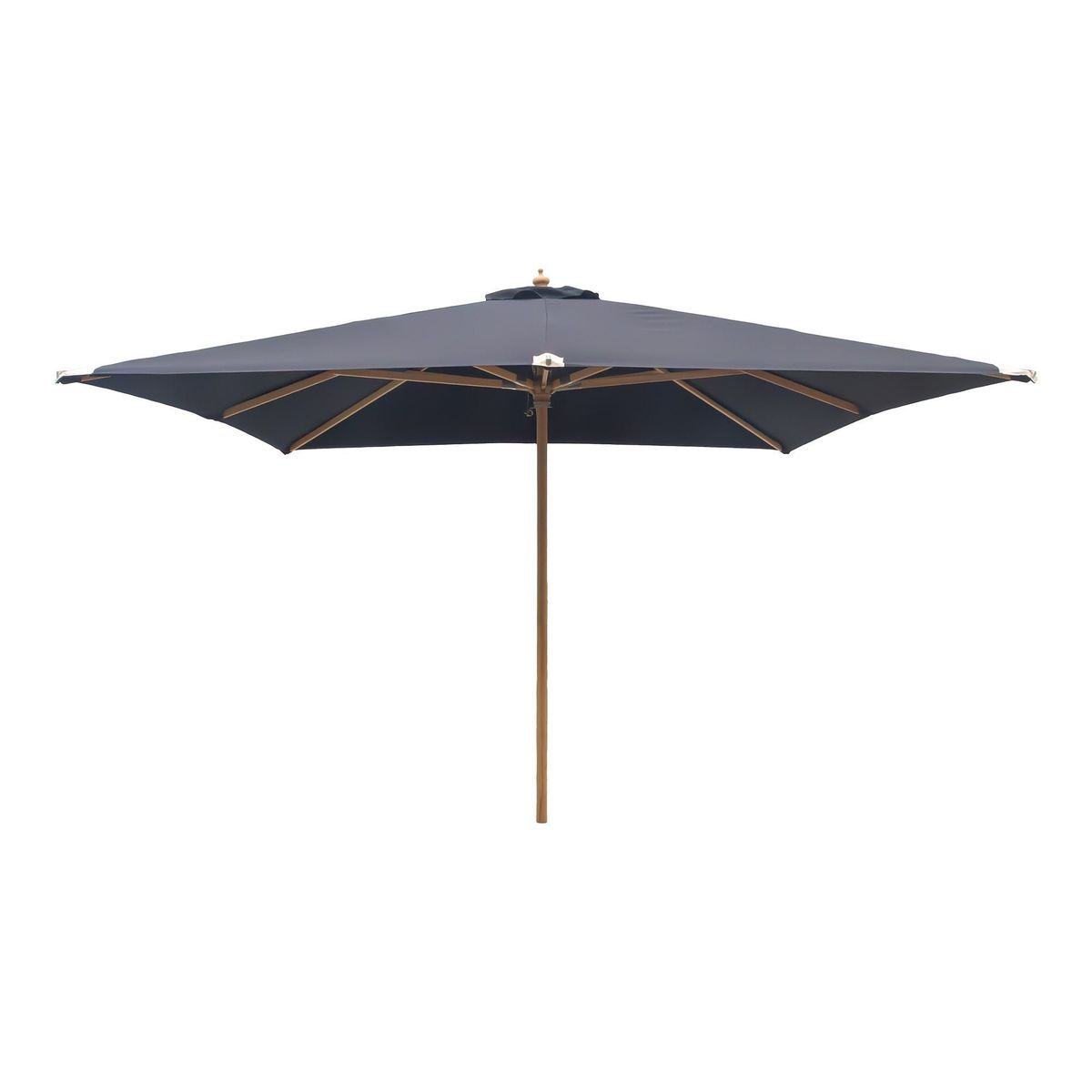 House Nordic - Orlando Parasol - Sort - 3x3m