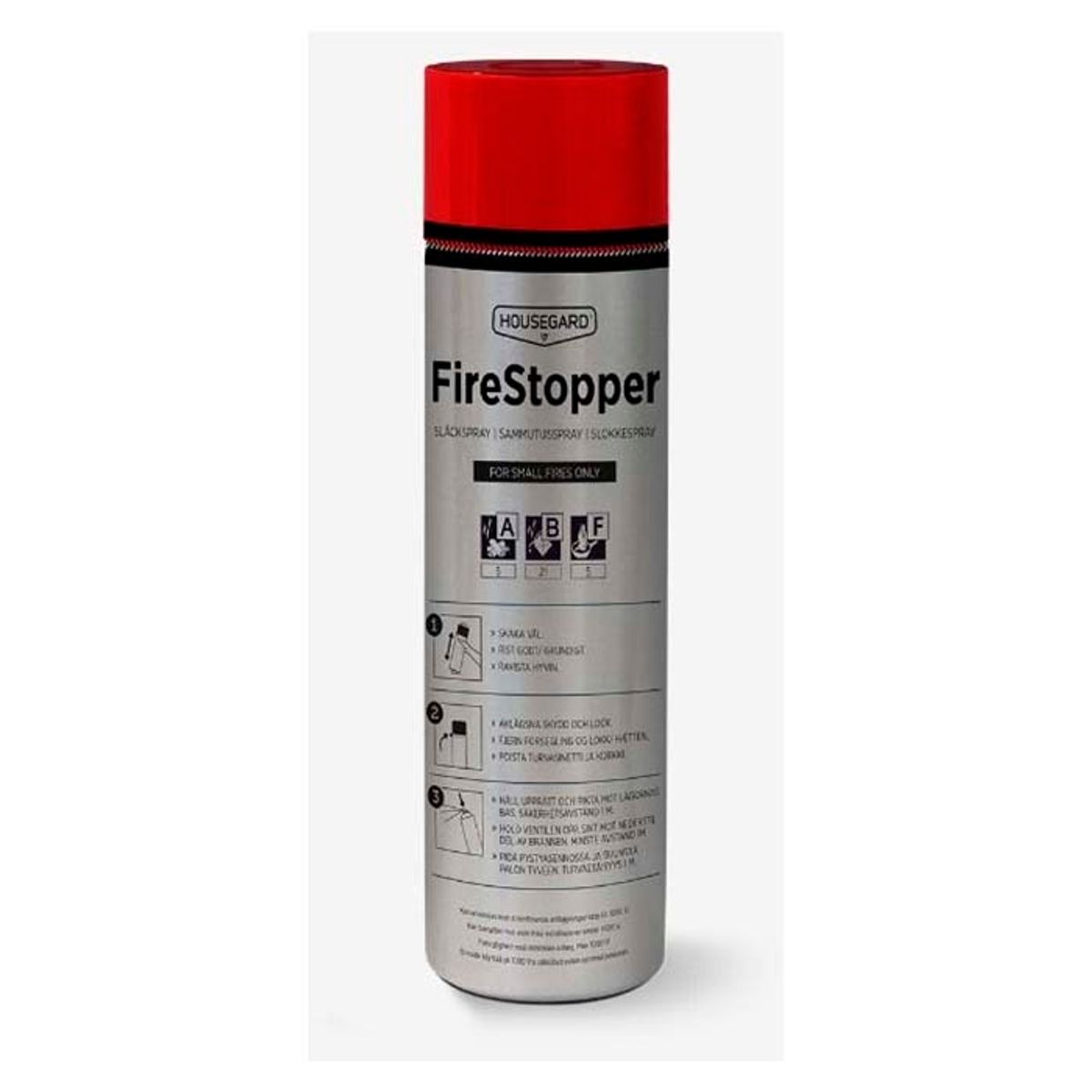 Housegard firestopper 600ml slukkespray 5a 21b