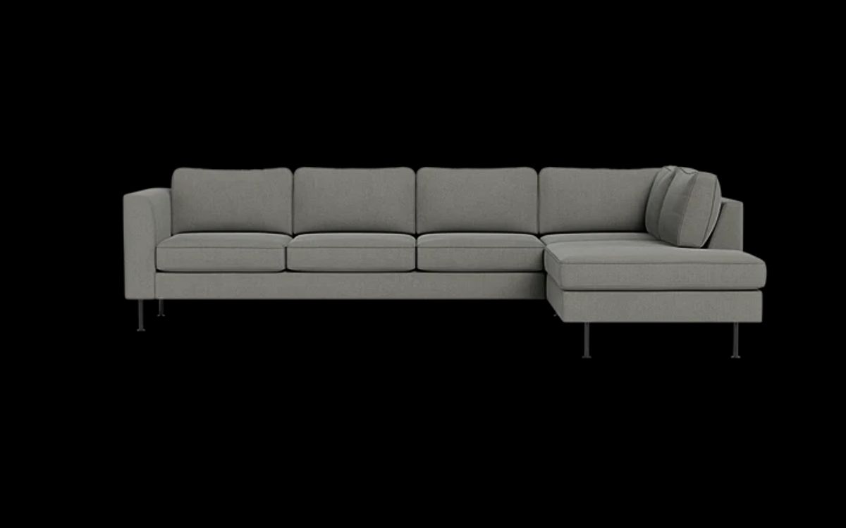 Houston sofa med open end