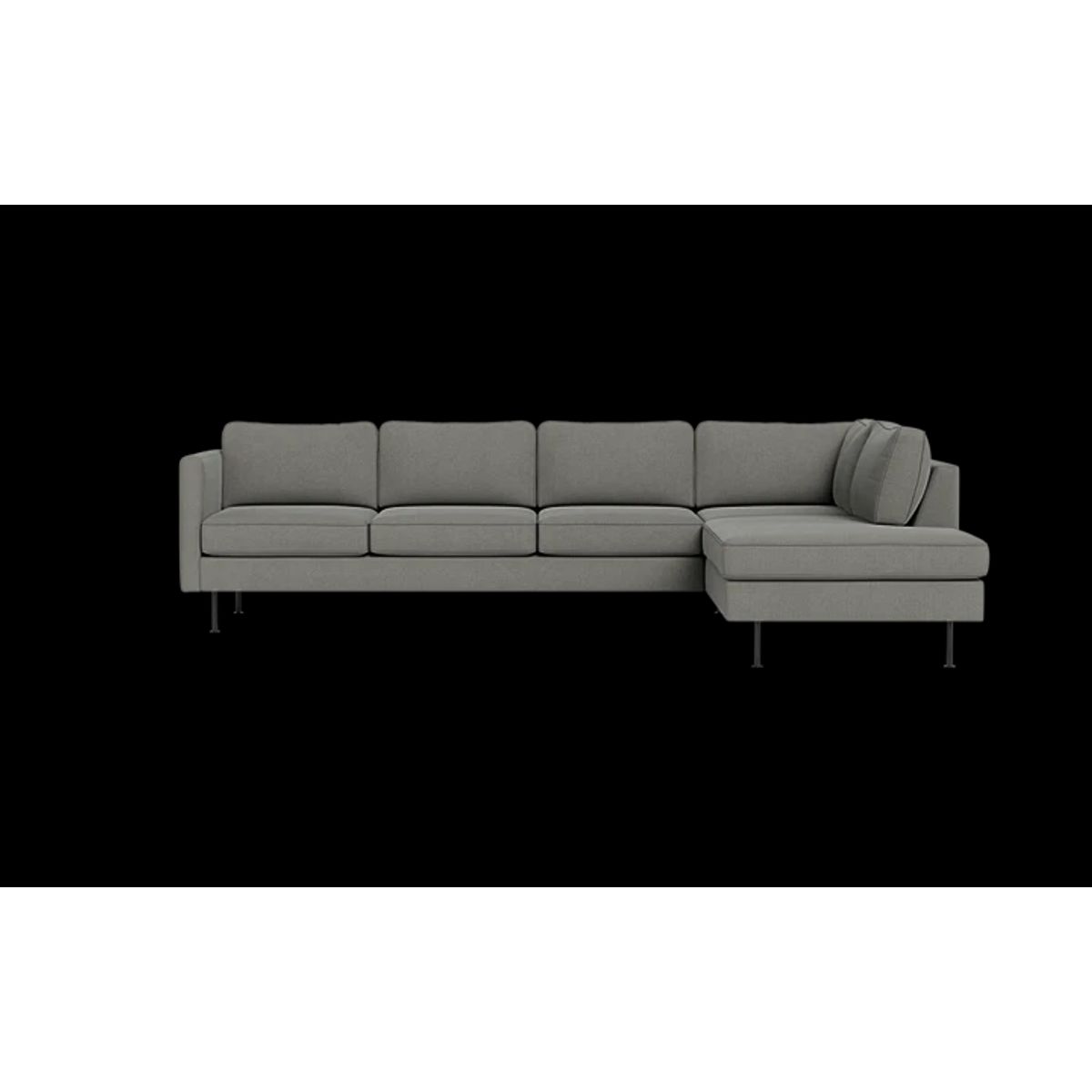 Houston sofa med open end