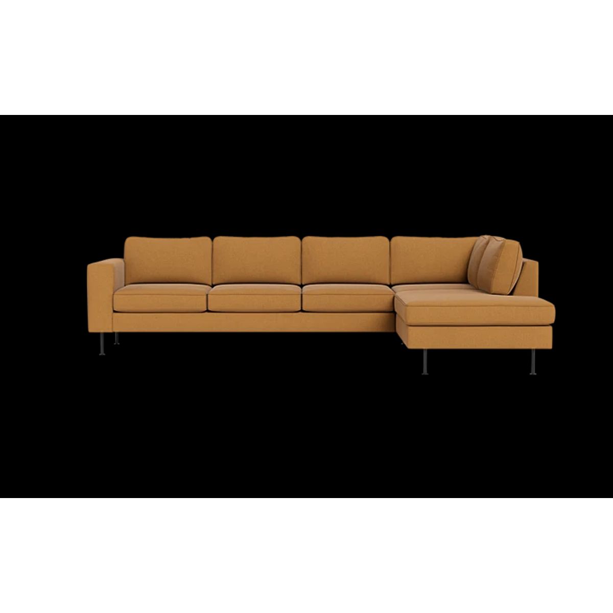 Houston sofa med open end