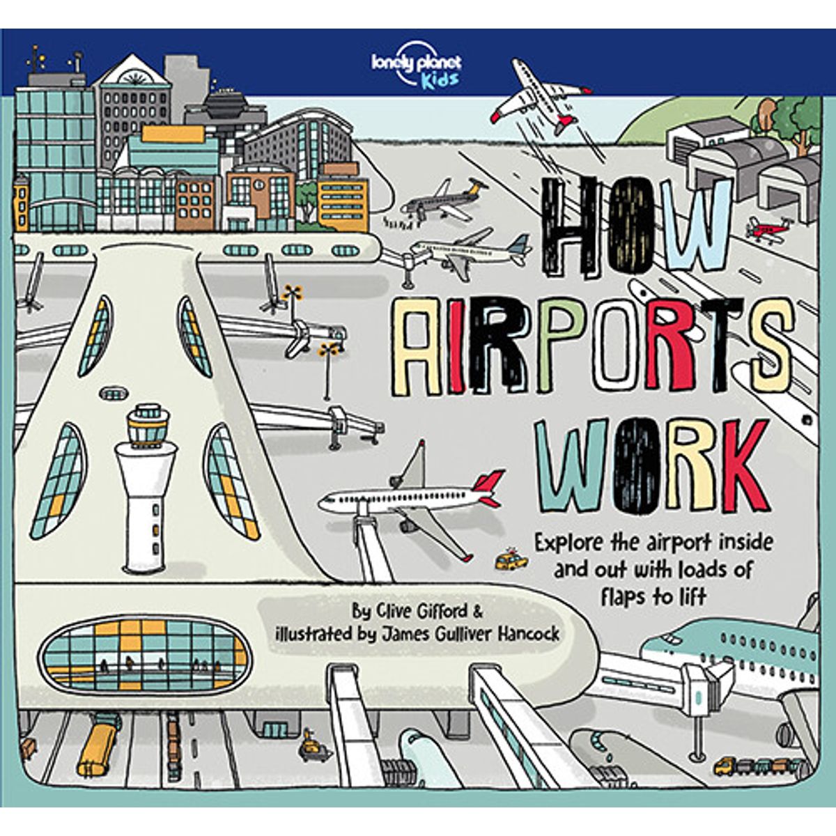 How Airports Work - Clive Gifford - English Book