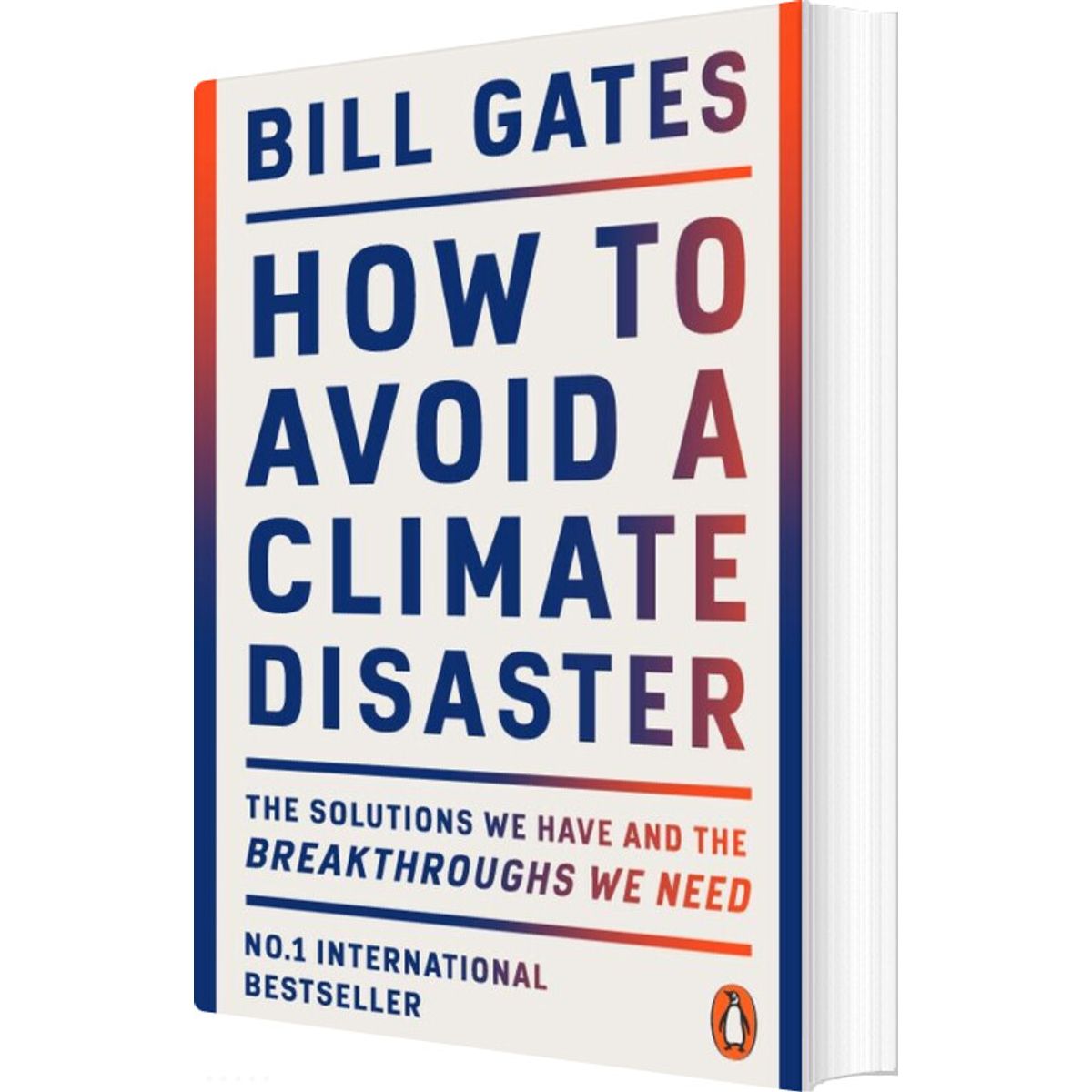 How To Avoid A Climate Disaster - Bill Gates - English Book