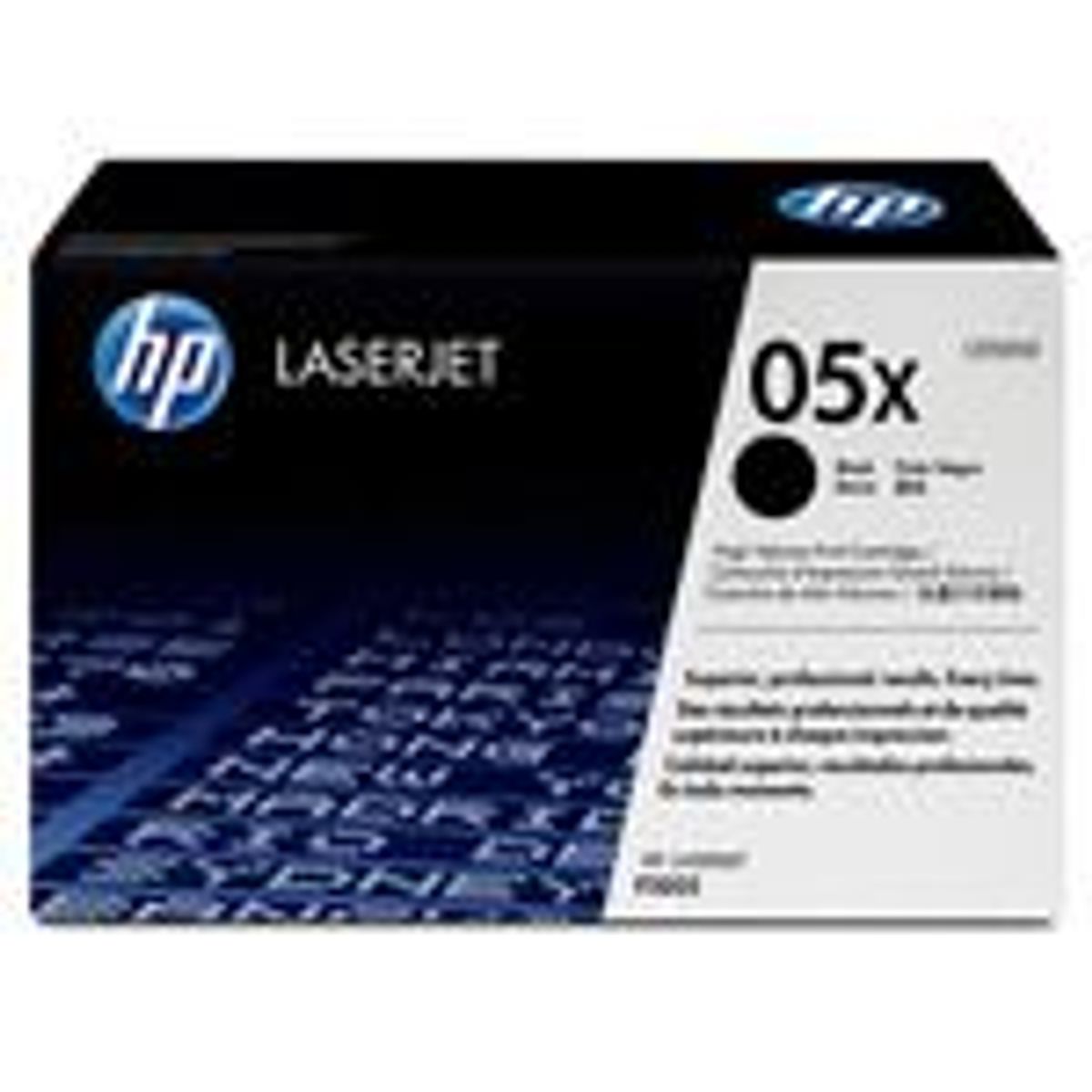 HP 05X - CE 505XD Lasertoner Original