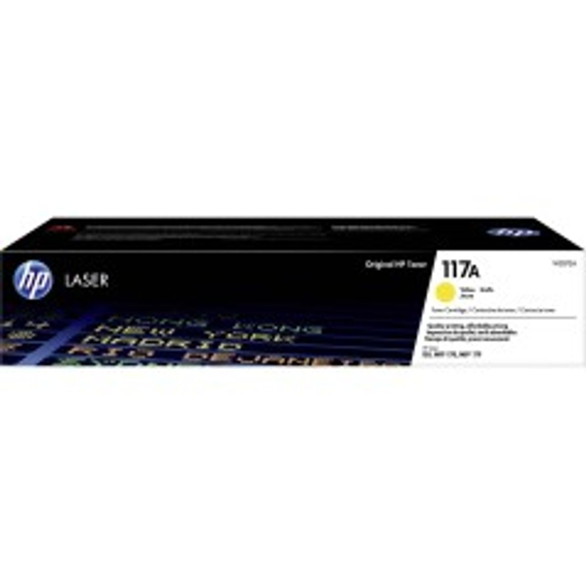 HP 117A Gul 700 sider Toner W2072A