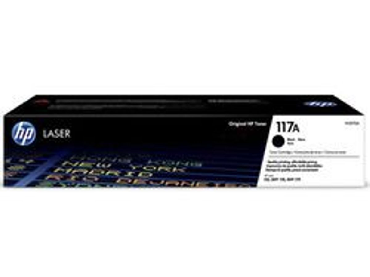 HP 117A Sort Lasertoner W2070A Original