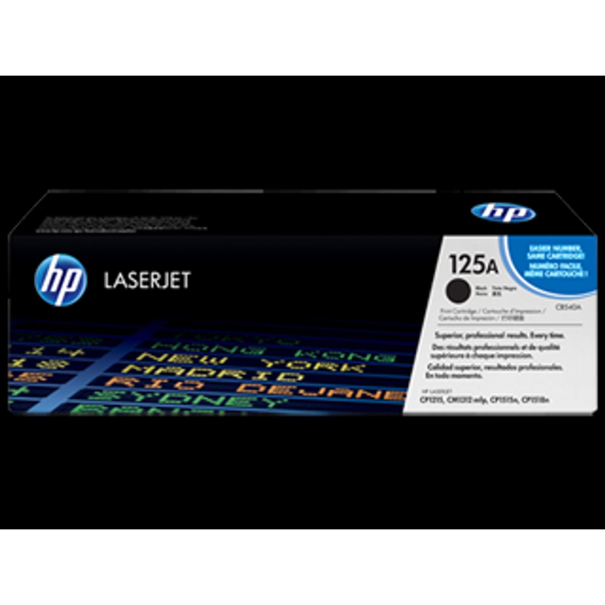 HP 125A - CB540A Toner Original Sort 2200 sider