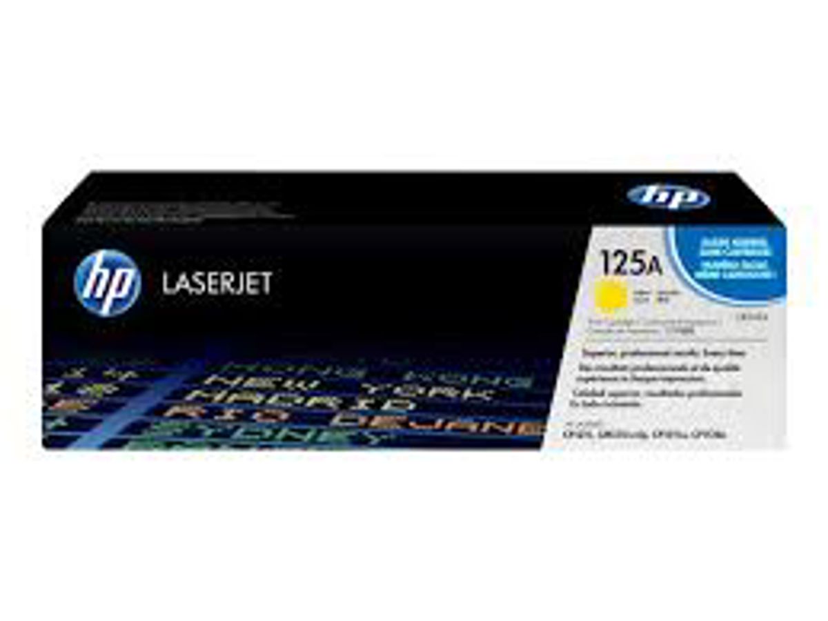 HP 125a Toner Cb542a gul