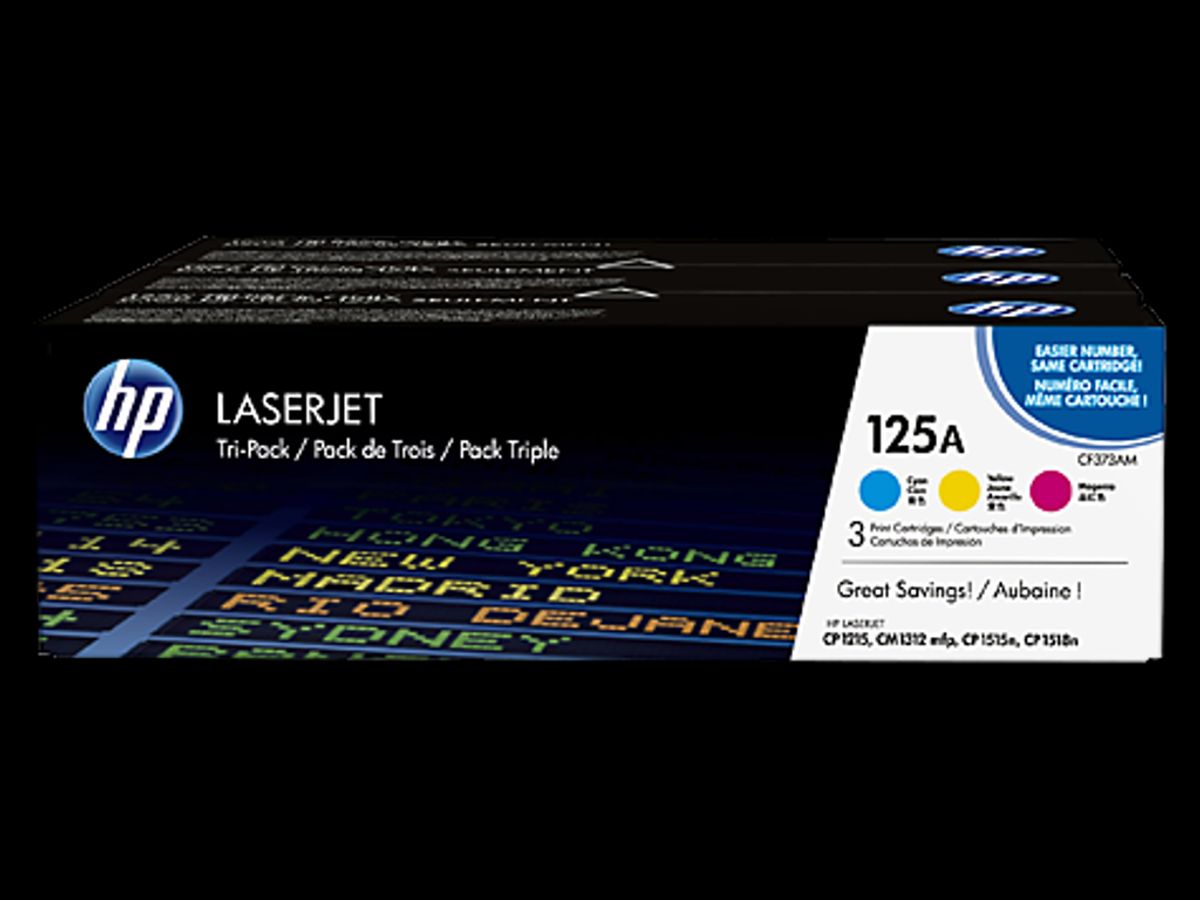 HP 125a Toner Cf373am CMY