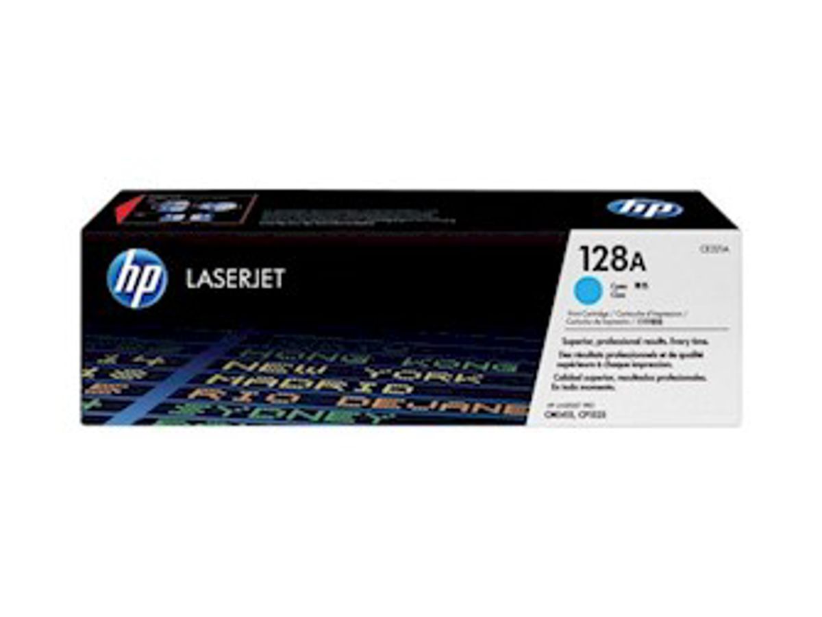 HP 128a Toner Ce321a Cyan