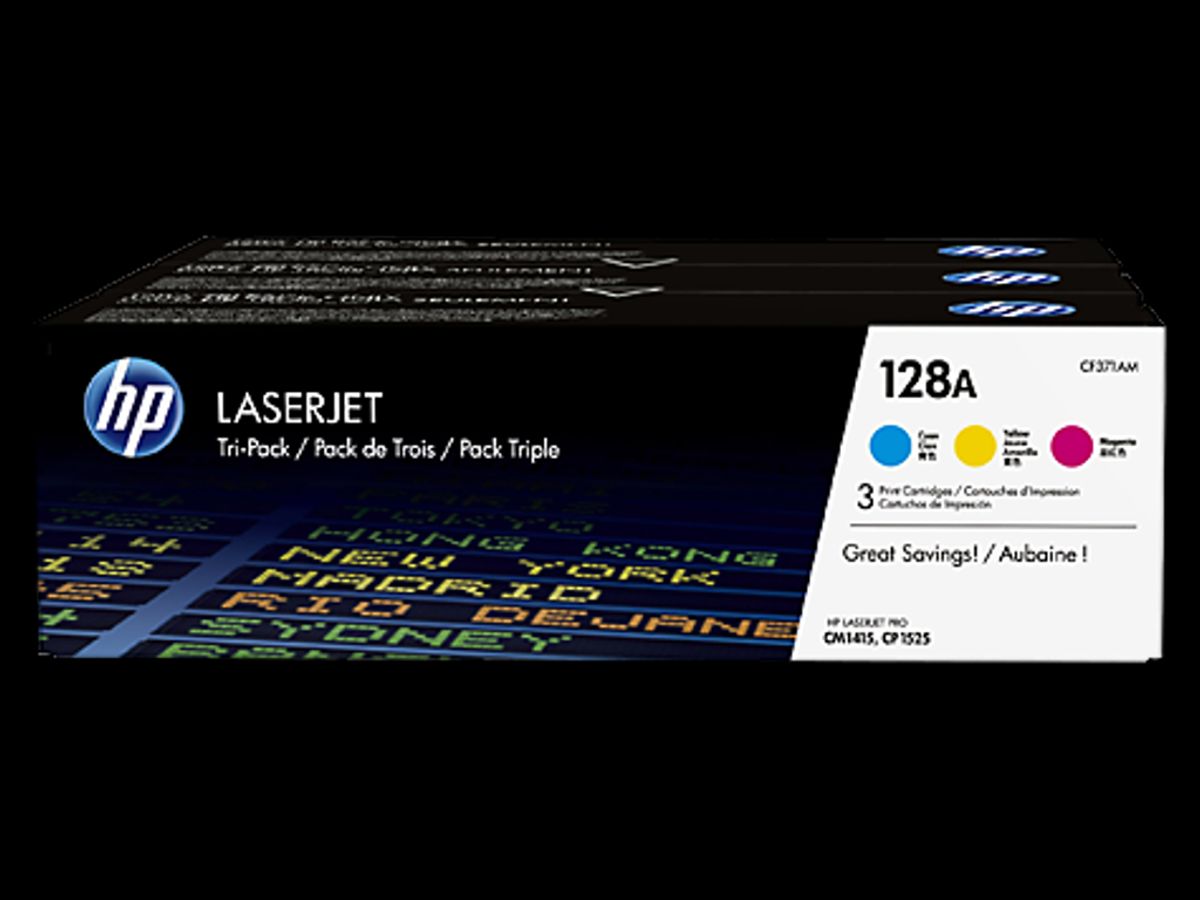 HP 128a Toner Cf371a CMY