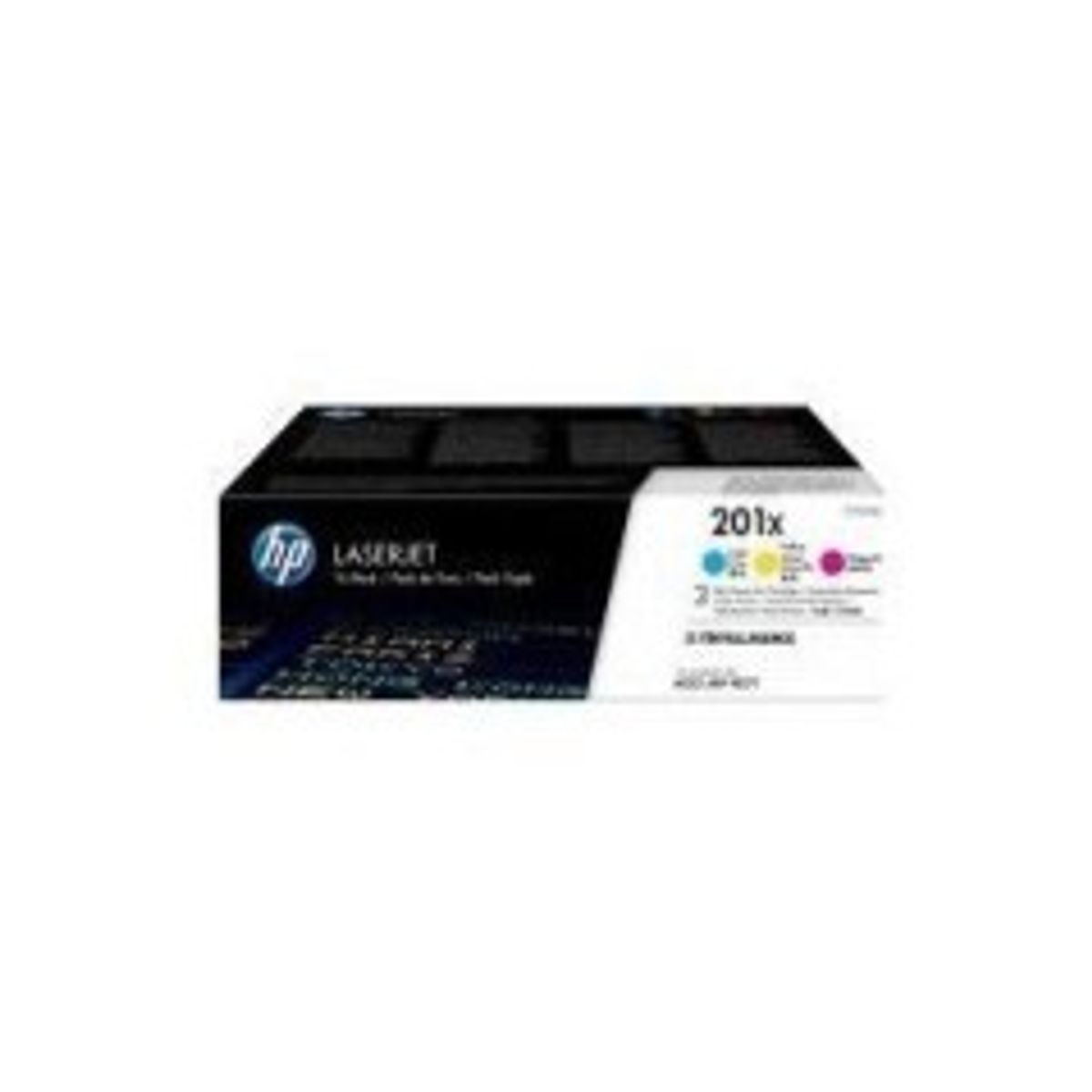 HP 201X Gul Cyan Magenta 2300 sider Toner CF253XM