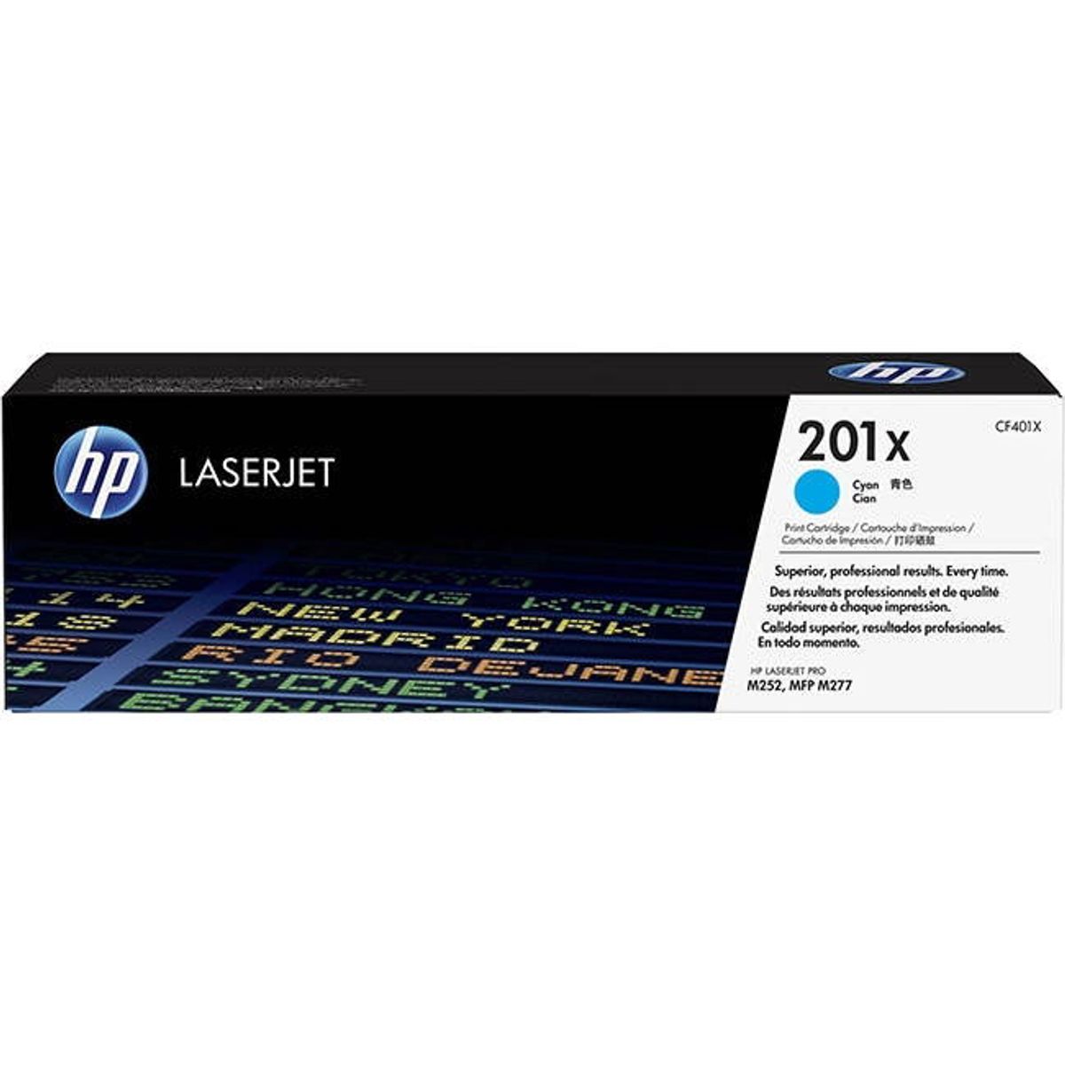 HP 201X toner cyan