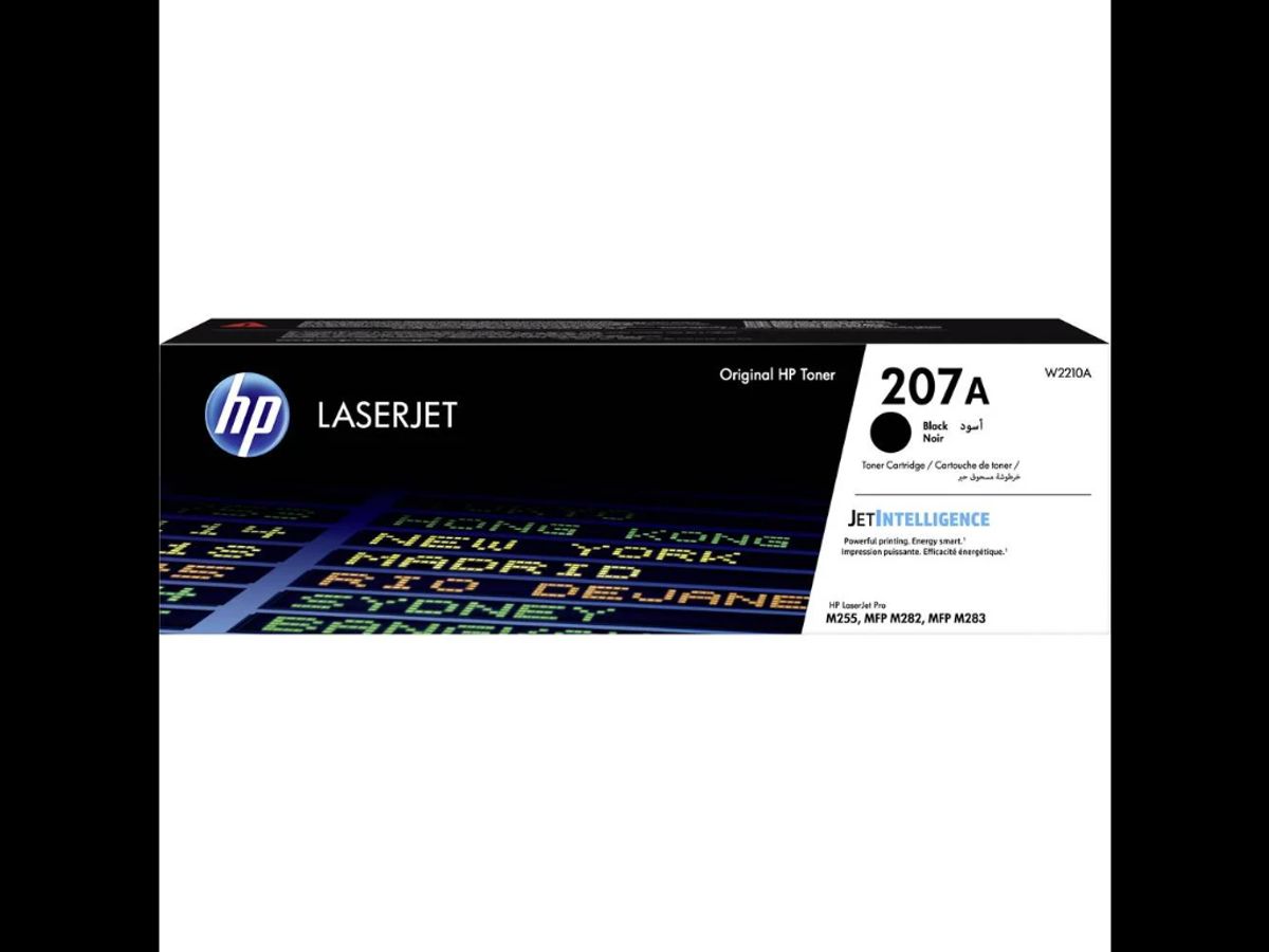 HP 207a Toner W2210a Sort