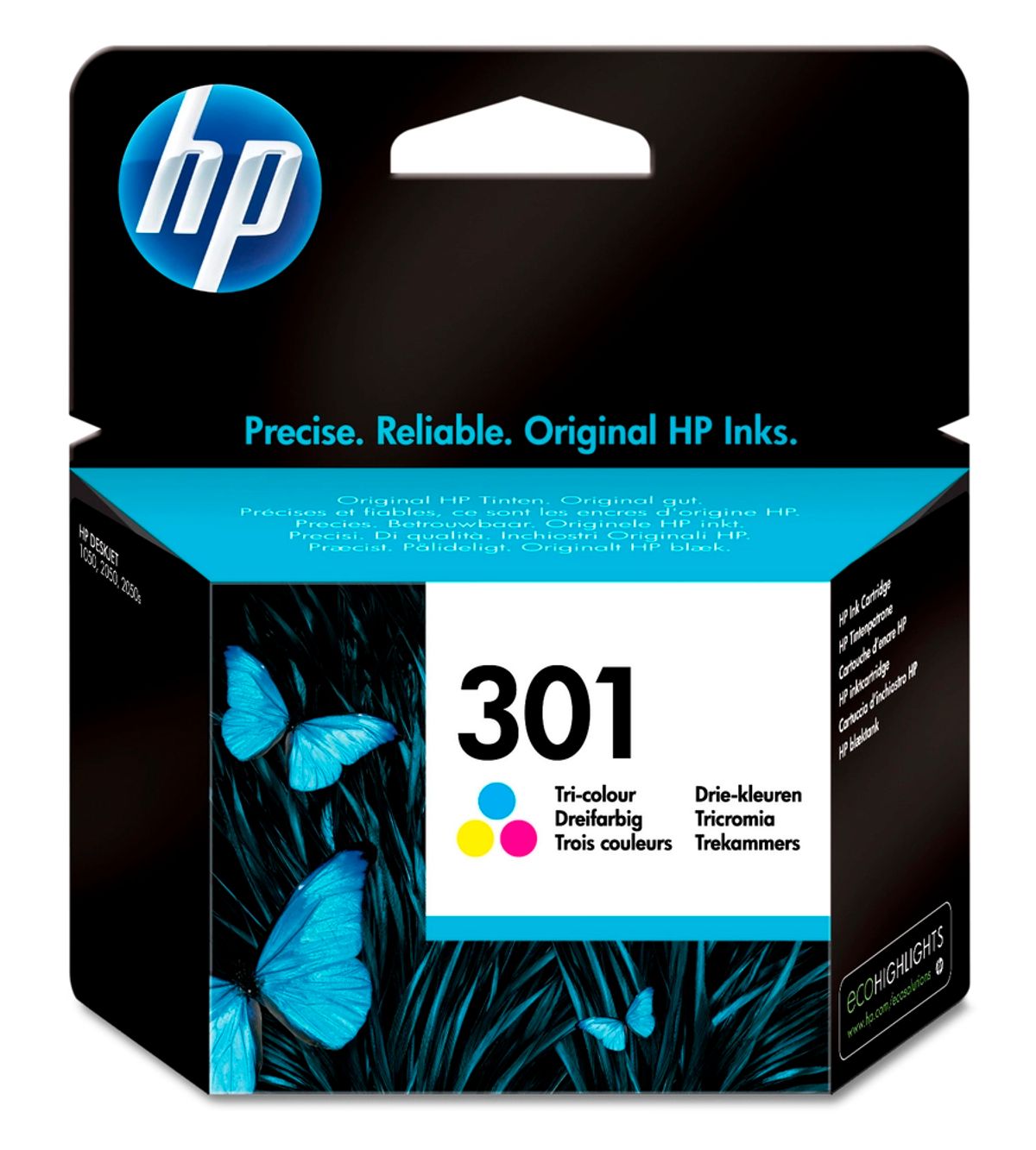 HP 301 color ink cartridge printerpatron