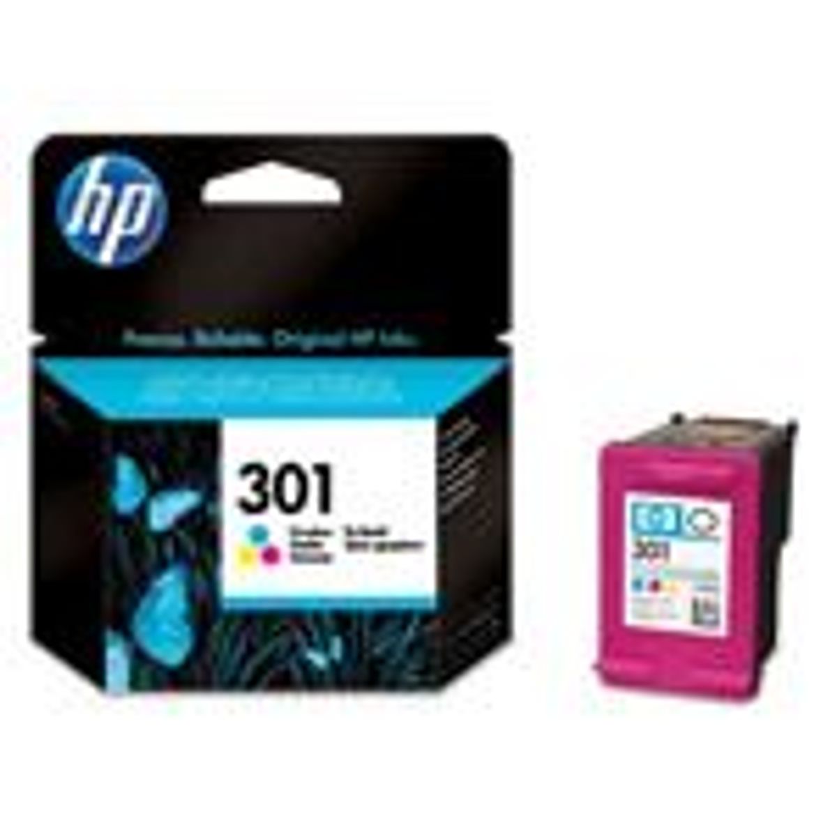 HP 301 Farve Blækpatron Color Original