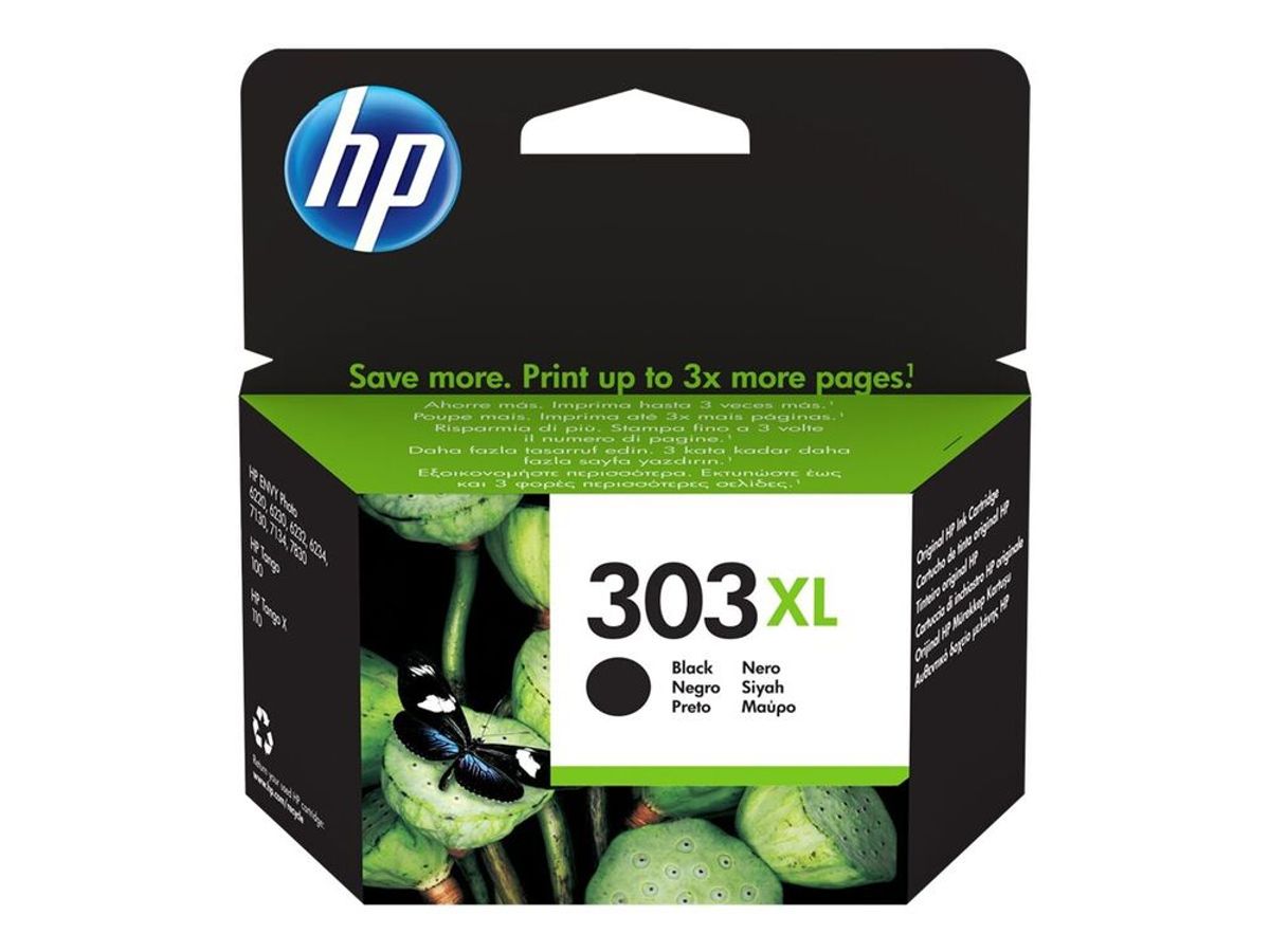 HP 303XL Sort blækpatron T6N04AE