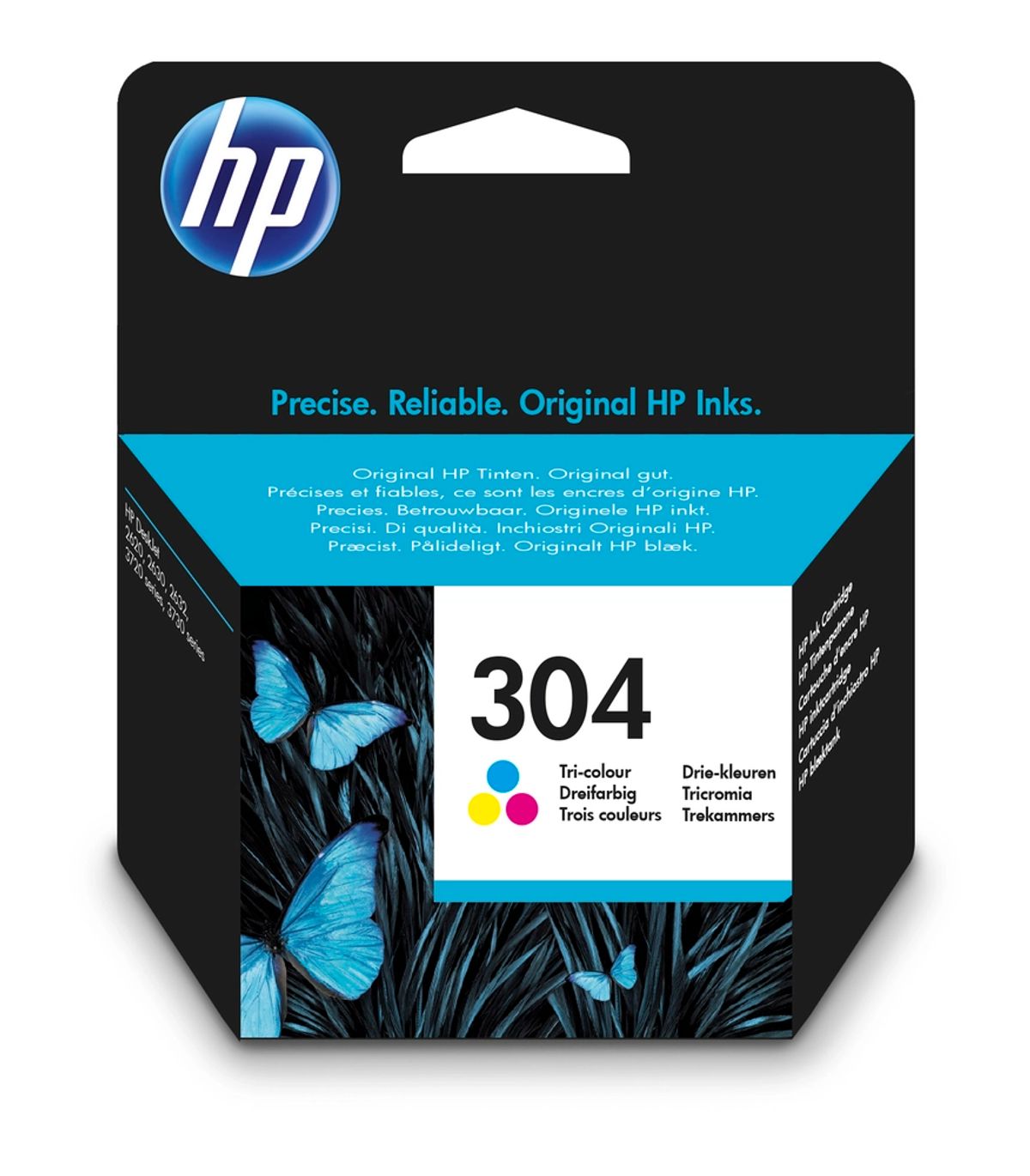 HP 304 farve printerpatron