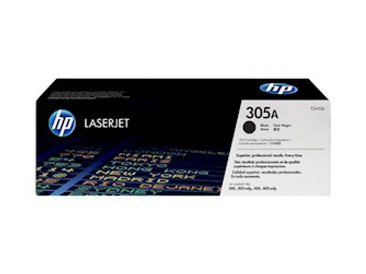 HP 305a Toner Ce410a Sort