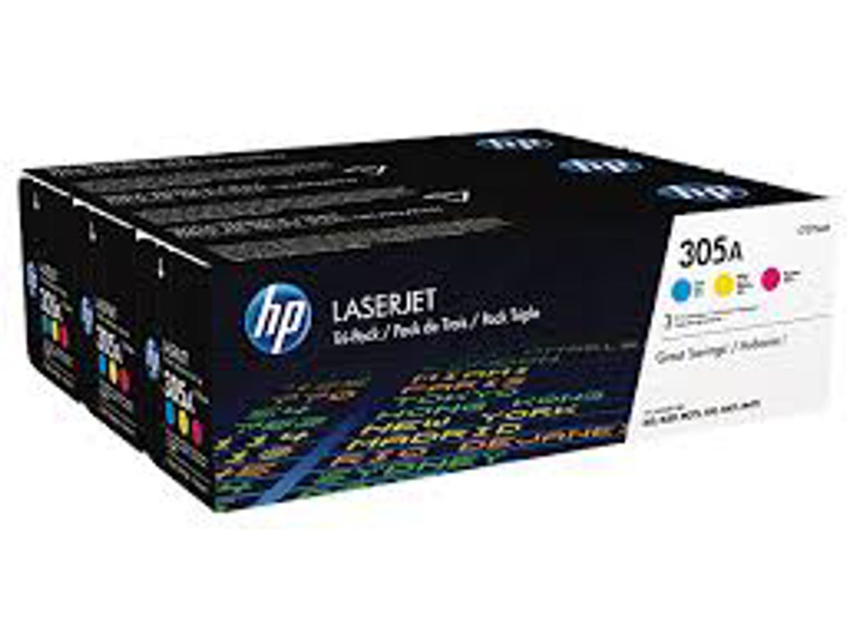 HP 305a Toner Cf370a CMY