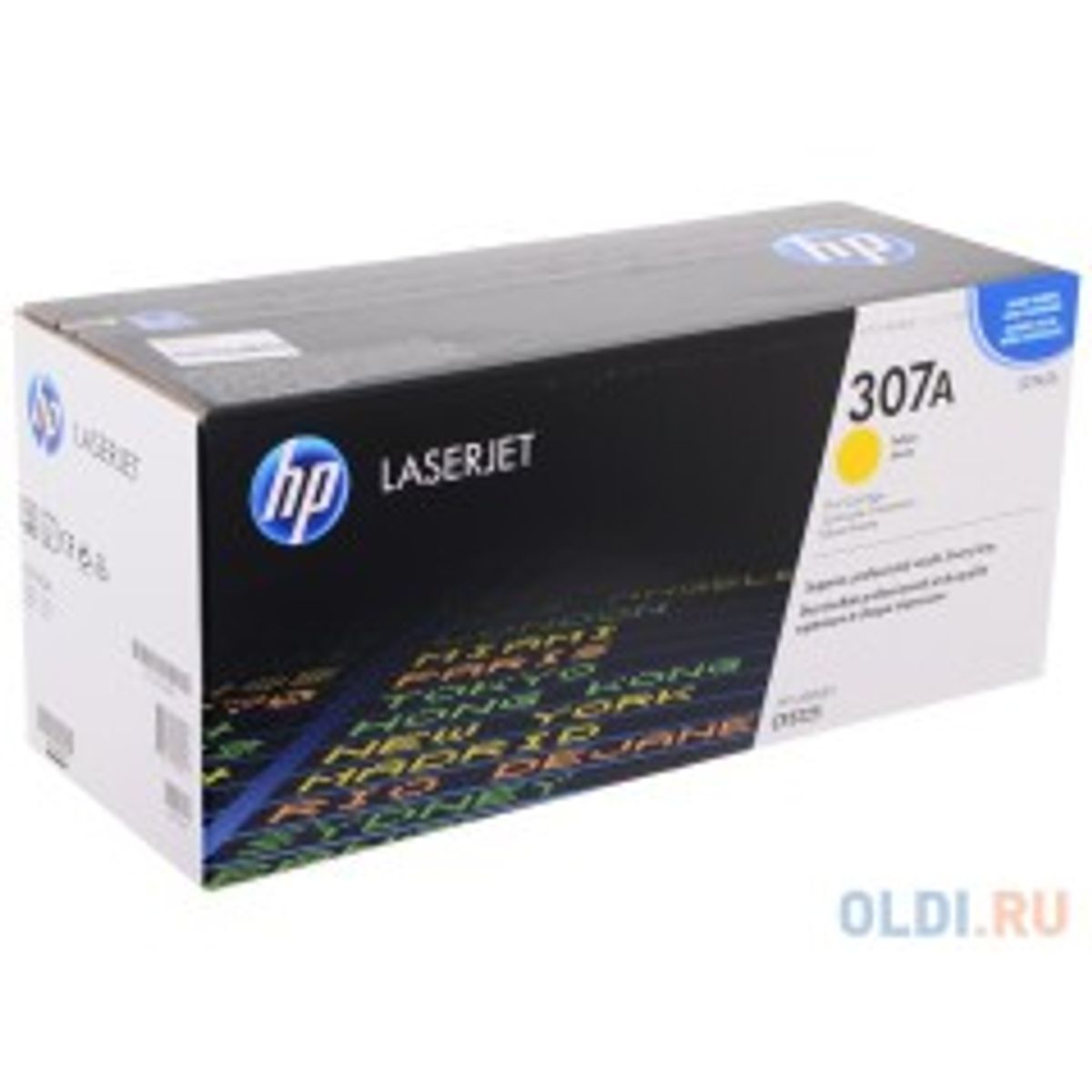 HP 307A Gul 7300 sider Toner CE742A