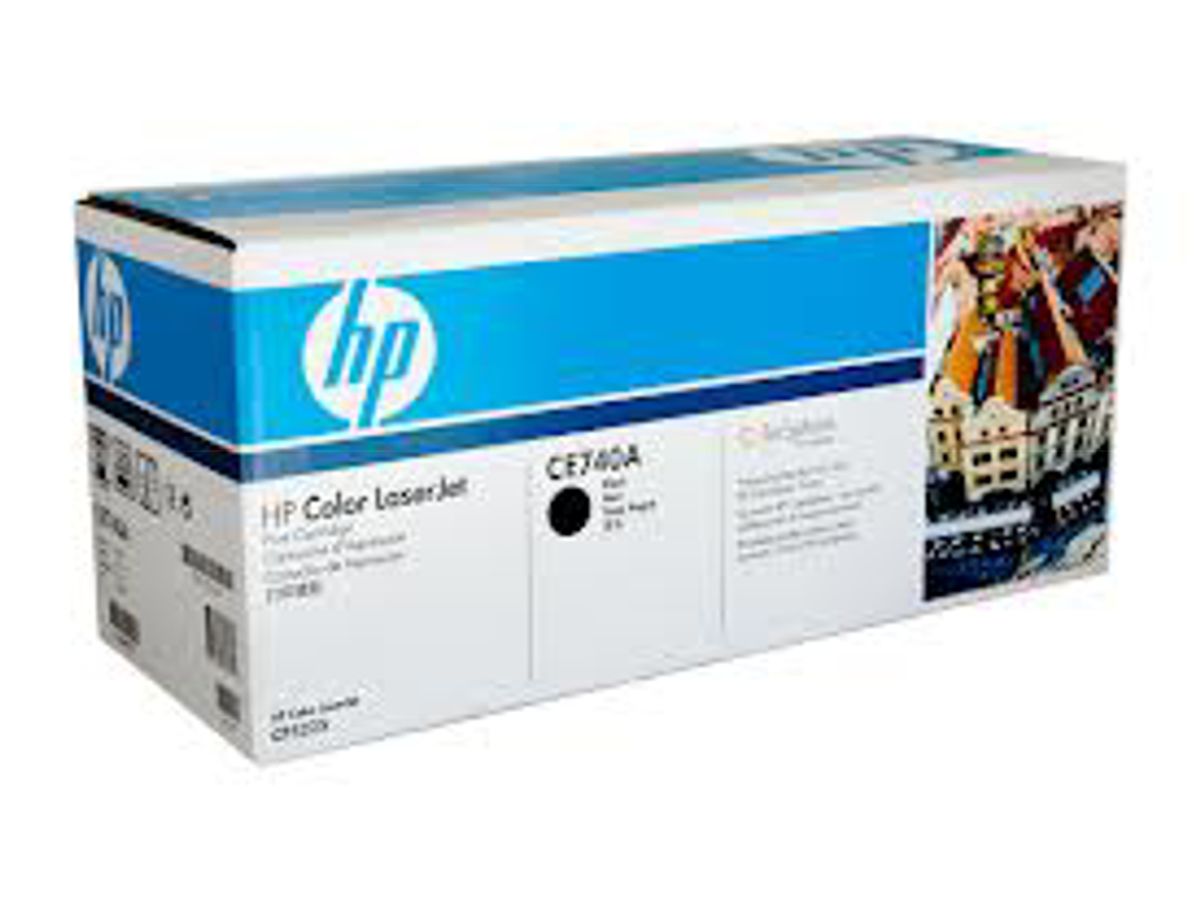 HP 307a Toner Ce740a Sort