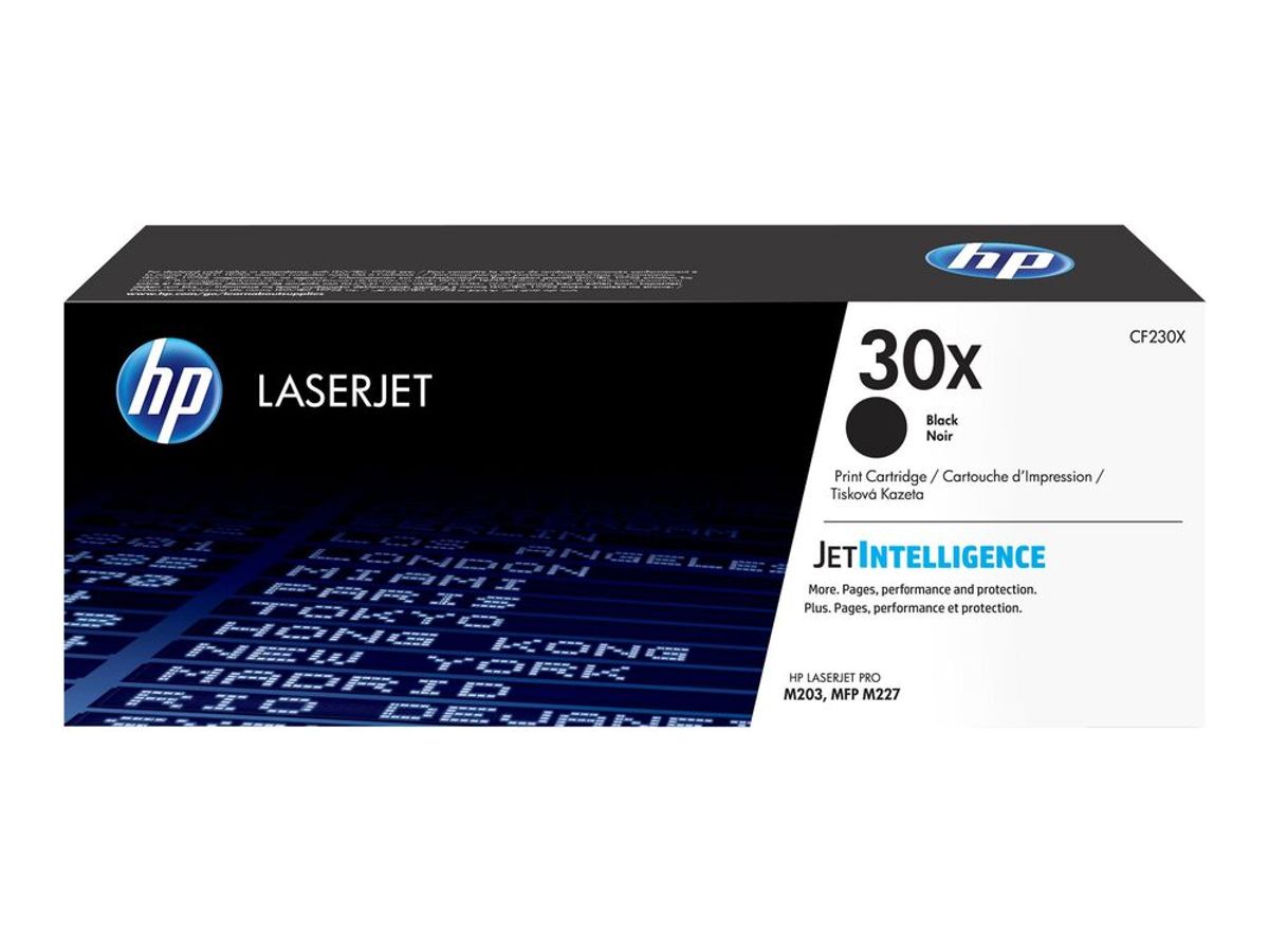 HP 30X CF230X Sort lasertoner 3500 sider