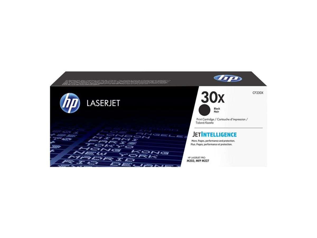 HP 30X Toner Cf230x Sort