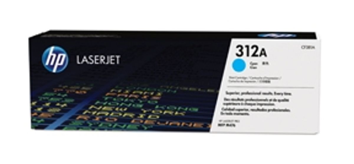 HP 312A - CF381A Toner Original Cyan 2400 sider