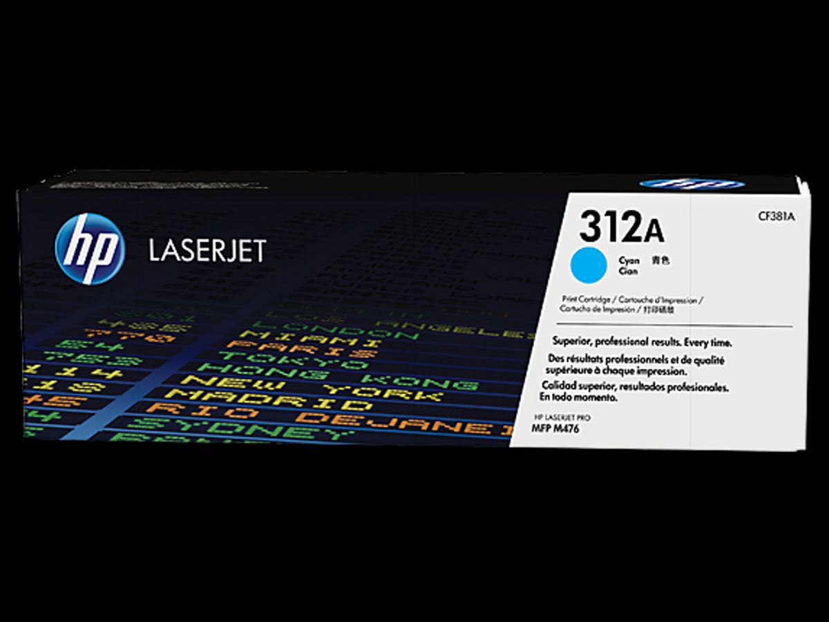 HP 312a Toner Cf381a Cyan