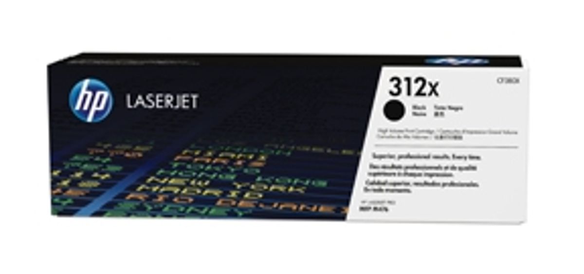 HP 312X - CF380X Toner Original Sort 4400 sider