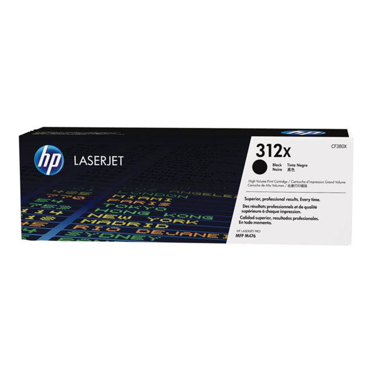 HP 312x Toner Cf380x Sort