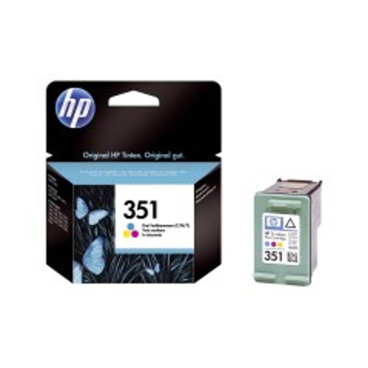 HP 351 Farve (cyan, magenta, gul) 170 sider Blæk CB337EE