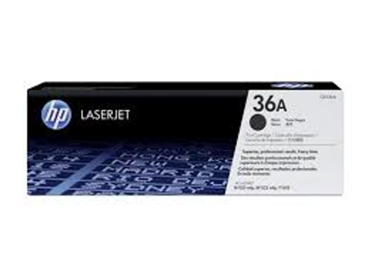 HP 36A Toner Cb436a Sort