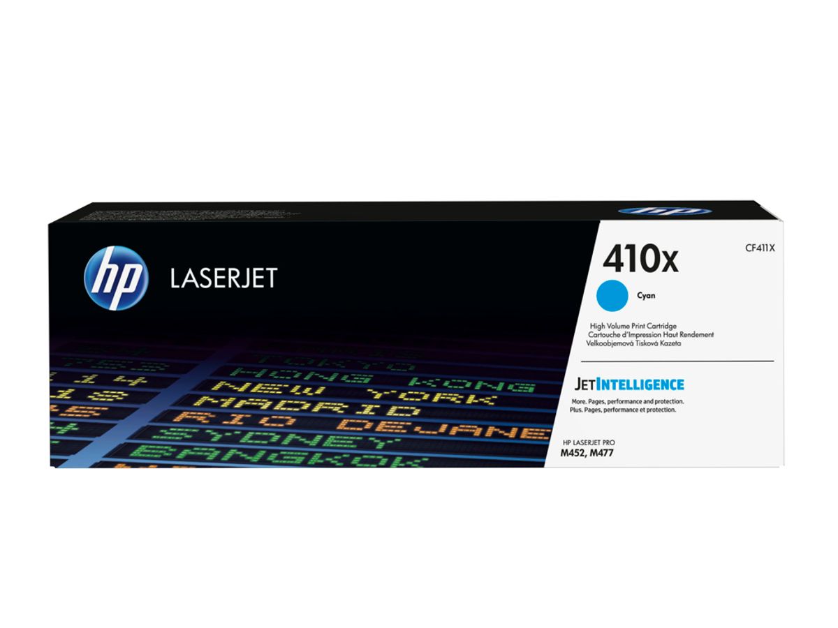 HP 410x Toner Cf411x Cyan