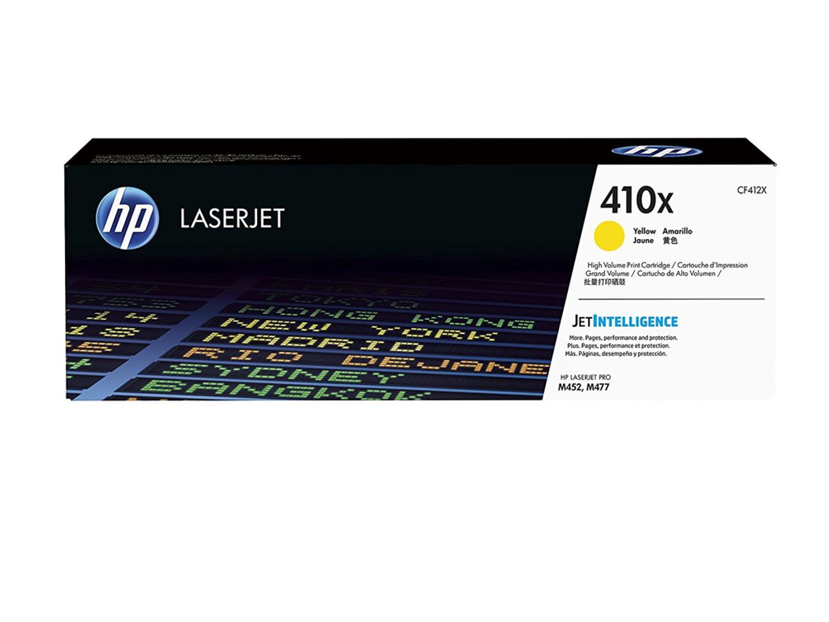 HP 410x Toner Cf412x gul