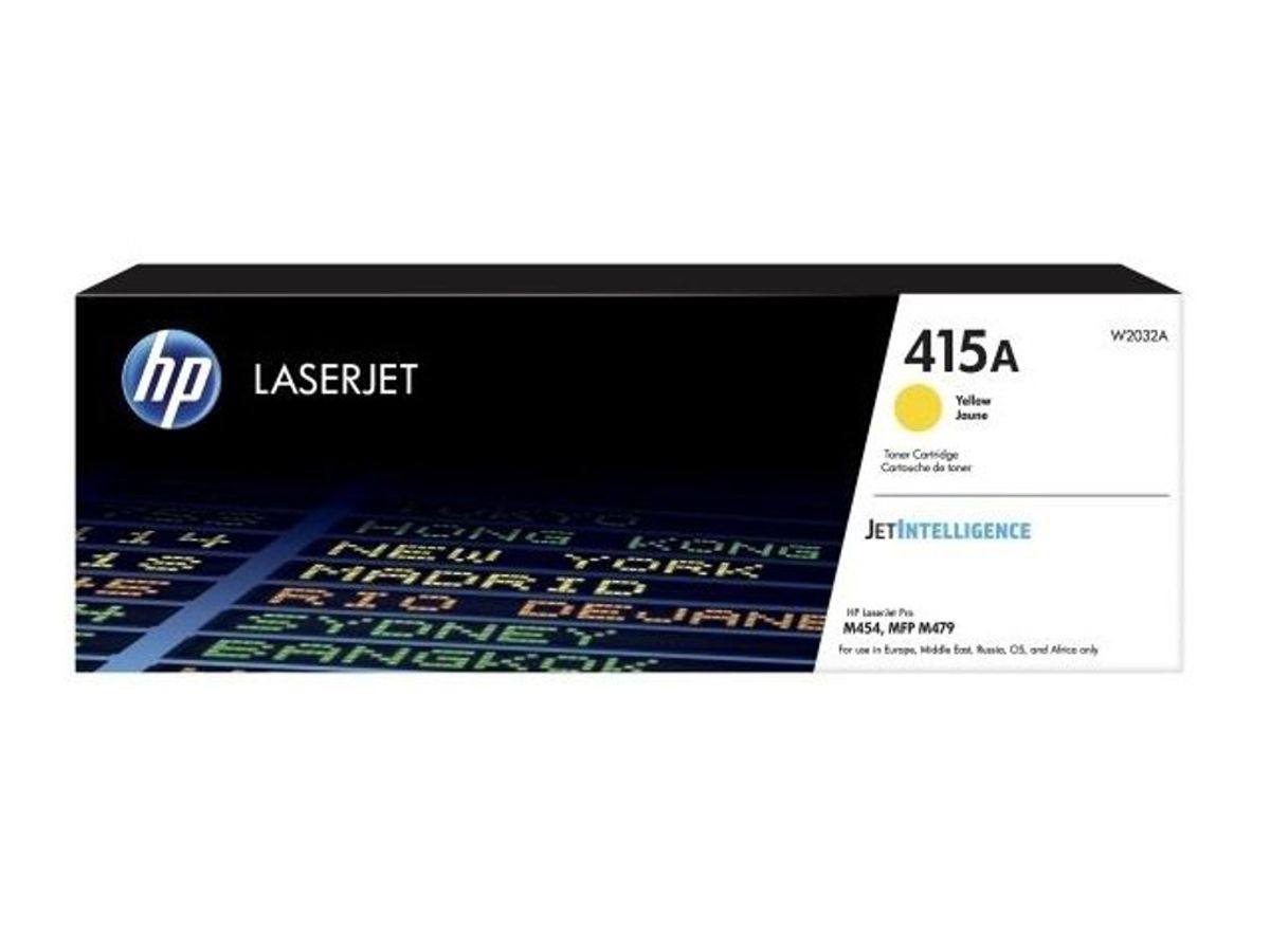 HP 415a Toner W2032a gul