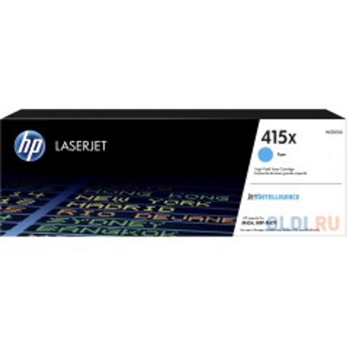 HP 415X Cyan 6000 sider Toner W2031X