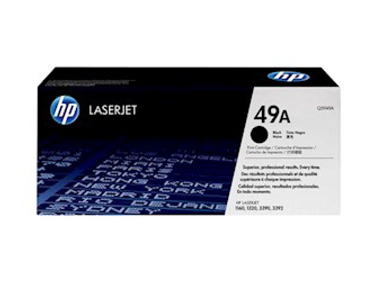 HP 49A Toner Q5949a Sort