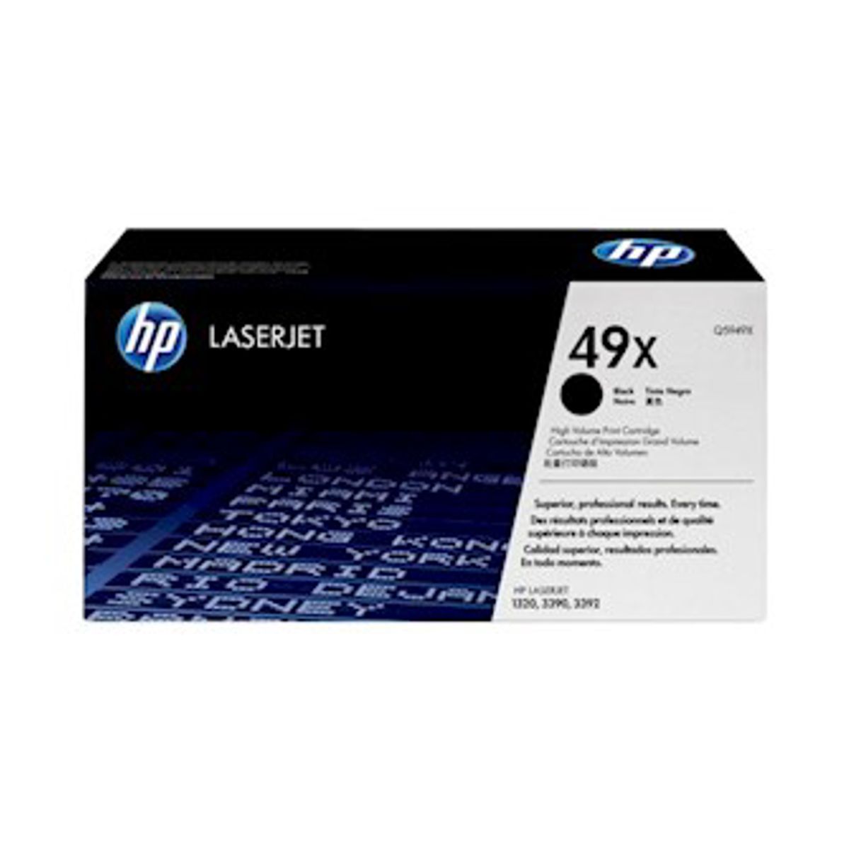 HP 49X Toner Q5949x Sort