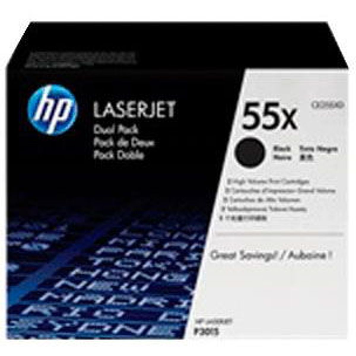 HP 55X toner black