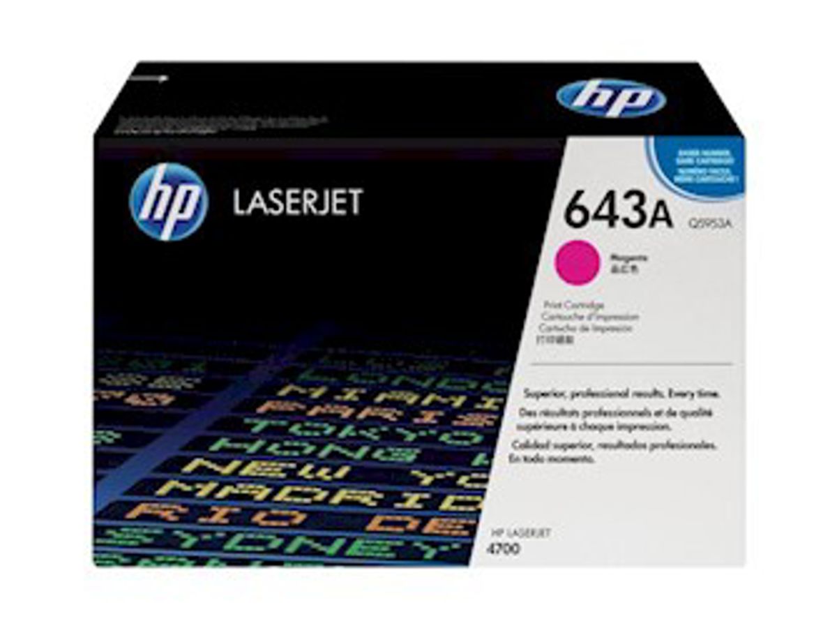 HP 643a Toner Q5953a Magenta