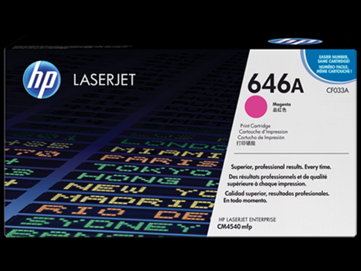 HP 646a Toner Cf033a Magenta