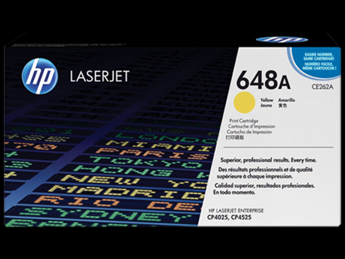 HP 648a Toner Ce262a gul