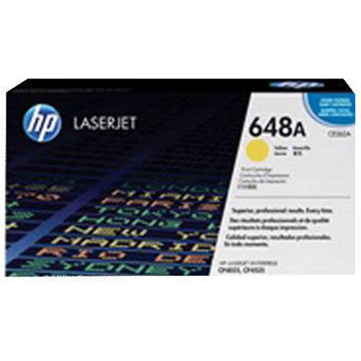 HP 648A toner yellow