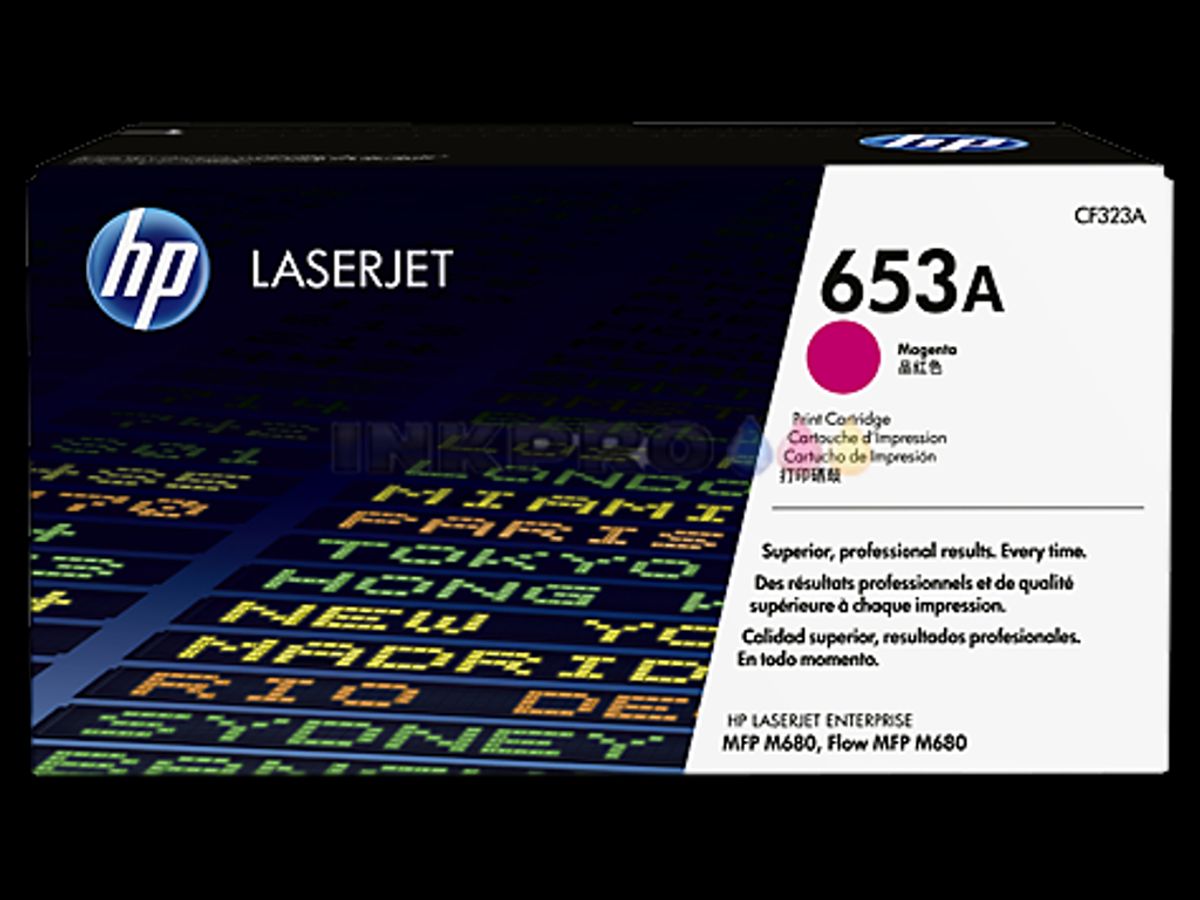 HP 653a Toner Cf323a Magenta