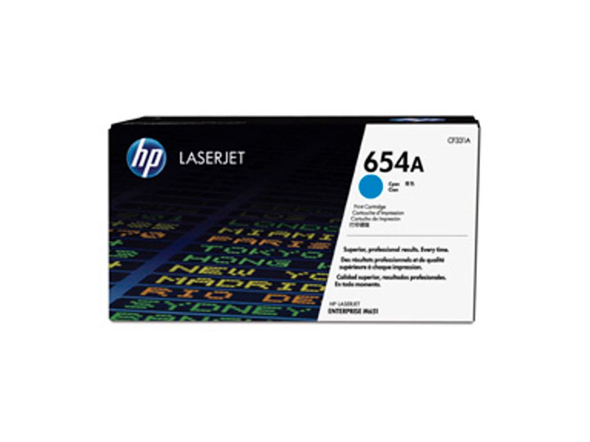 HP 654a Toner Cf331a Cyan