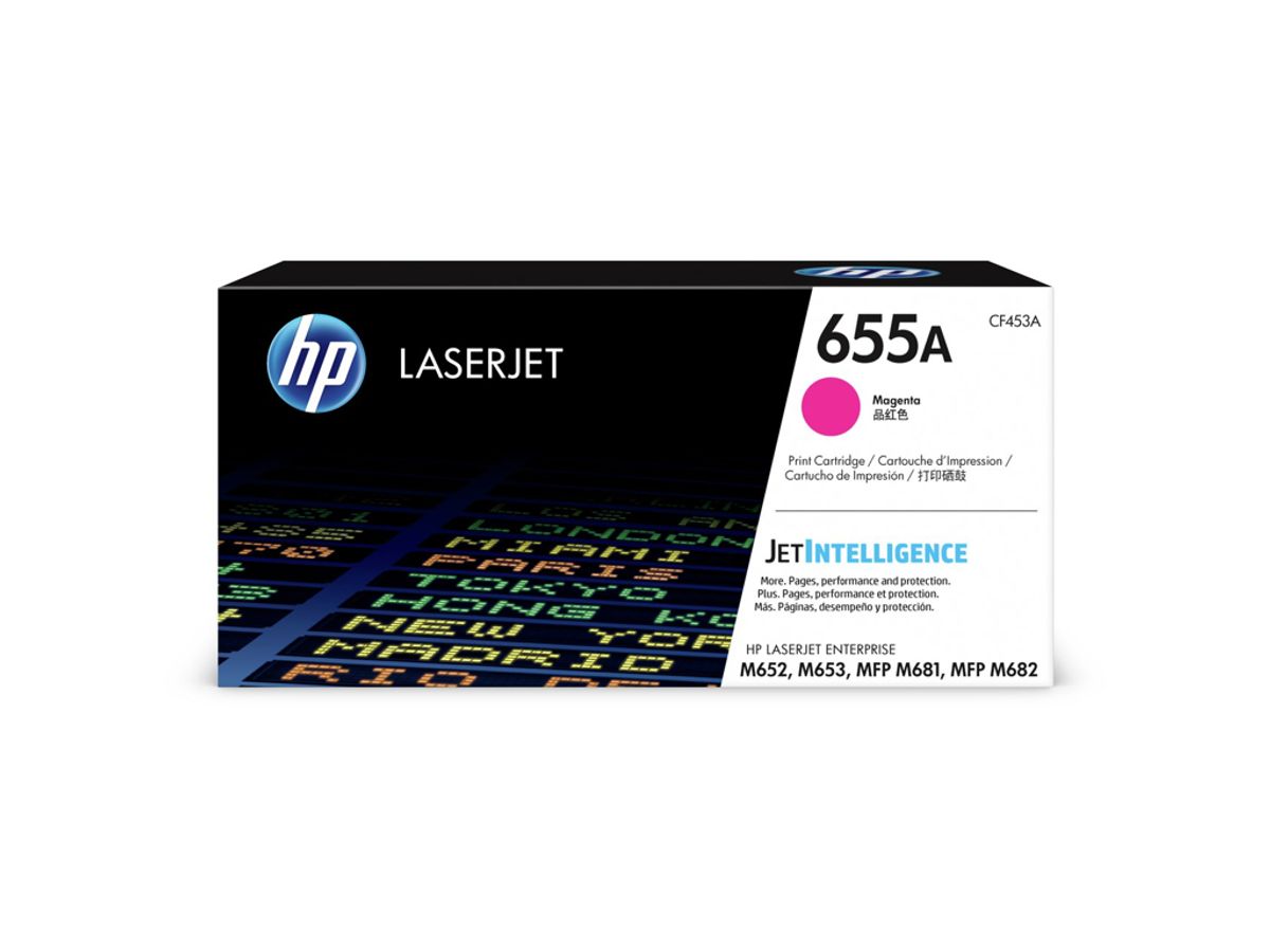 HP 655a Toner Cf453a Magenta