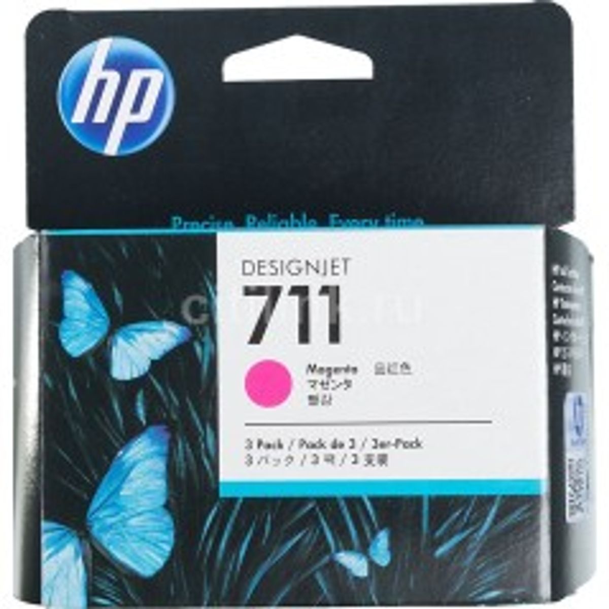 HP 711 Magenta Blæk CZ135A